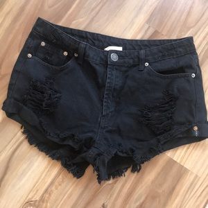 Jean cut offs